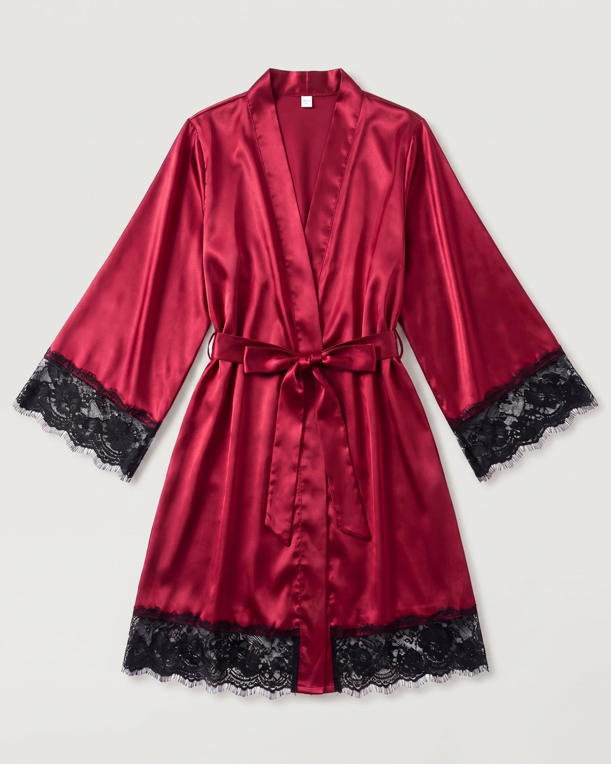 Peignoir-Kimono Satin Femme