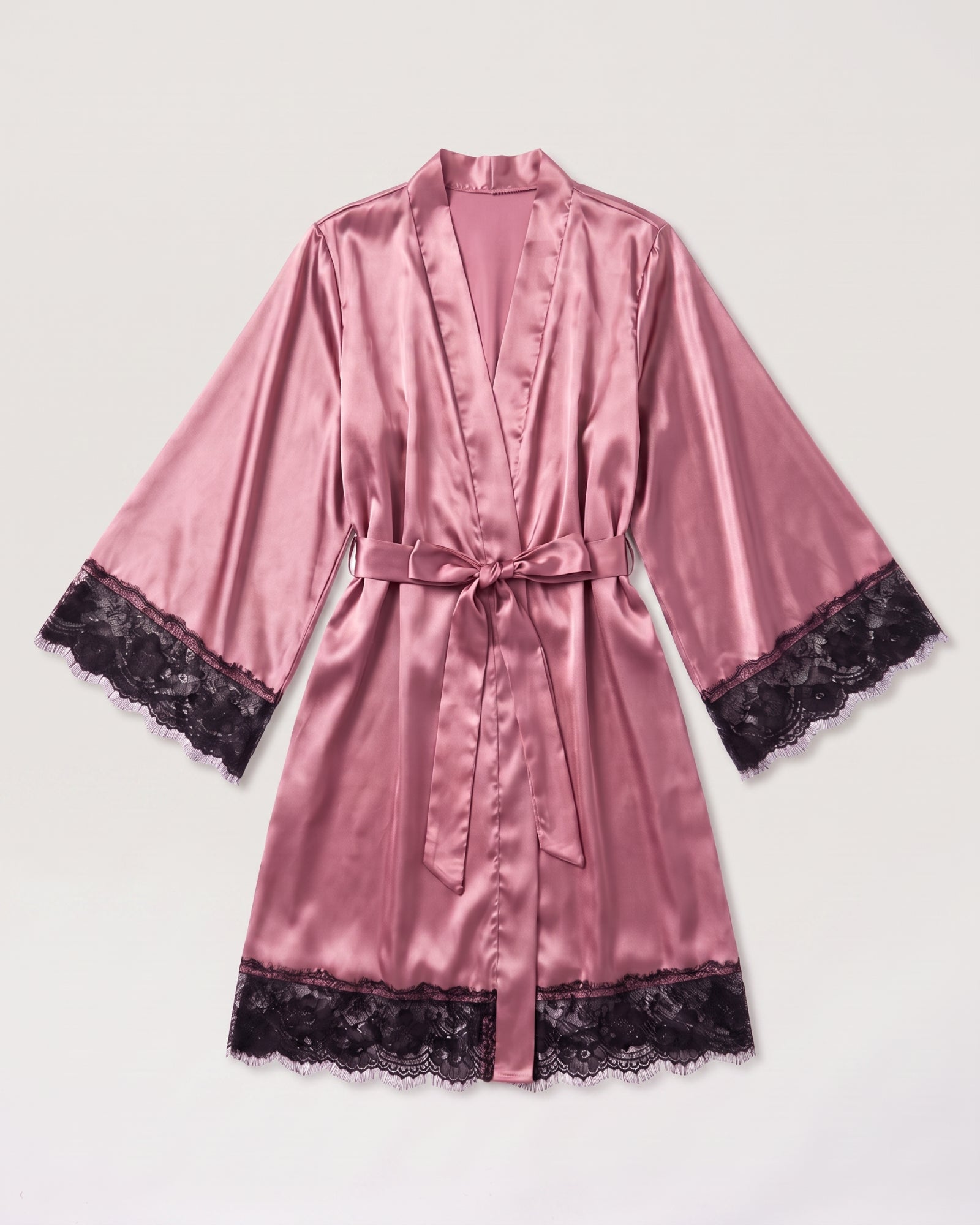 Peignoir-Kimono Satin Femme
