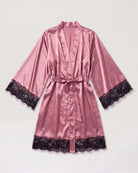 Peignoir-Kimono Satin Femme