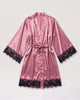 Peignoir-Kimono Satin Femme