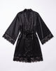 Peignoir-Kimono Satin Femme