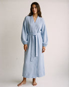 Peignoir Long en Coton