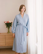 Peignoir Long en Coton