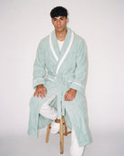 Peignoir Long Homme Hiver Chaud Doux​