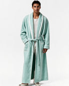 Peignoir Long Homme Hiver Chaud Doux​