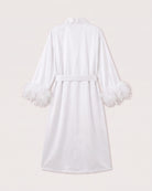 Peignoir Mariée Plume 