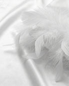 Peignoir Mariée Plume 