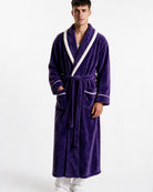 Peignoir Mauve Homme