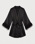 Peignoir Plume Femme