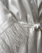 Peignoir Plume Femme