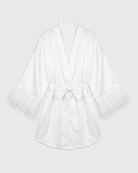 Peignoir Plume Femme