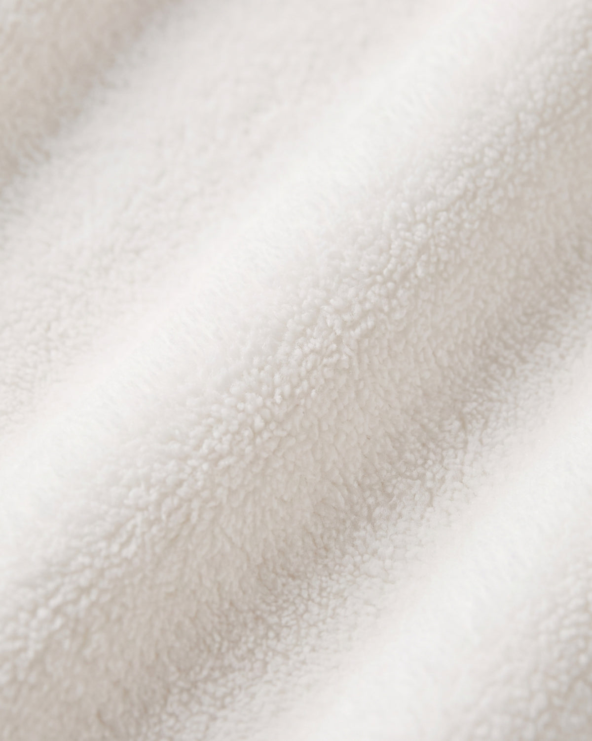 Peignoir Polaire Blanc Femme
