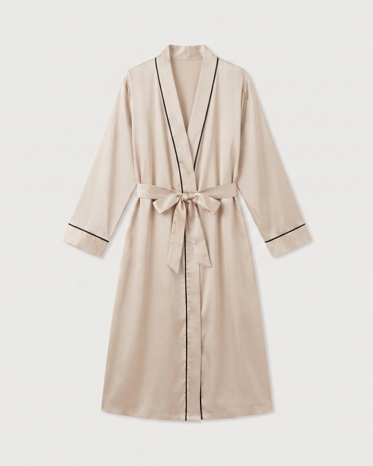 Robe de Chambre en Satin Femme Grande Taille