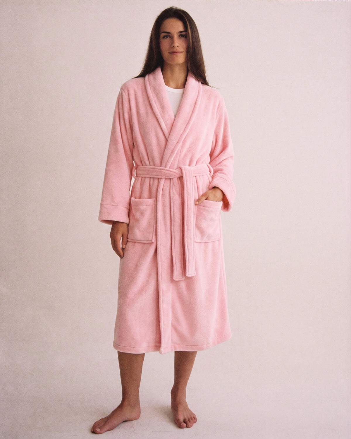 Robe de Chambre Femme Rose
