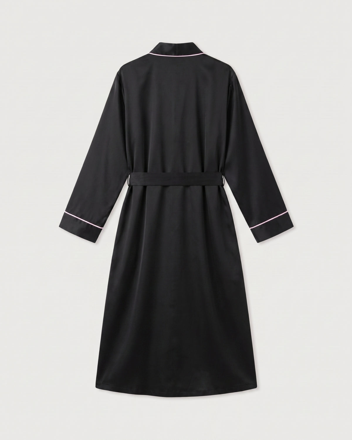 Robe de Chambre Femme Satin Noir