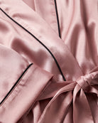 Robe de Chambre Satin Rose