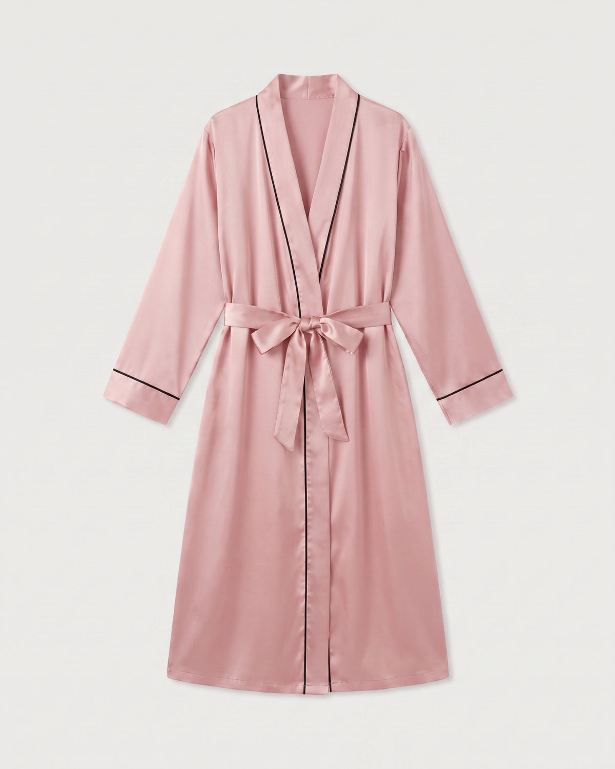 Robe de Chambre Satin Rose